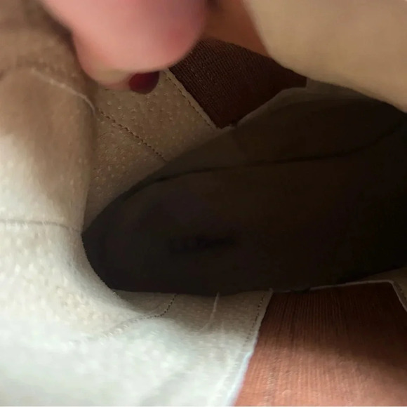 LL Bean Women's Brown Fashion Dress Leather Ankle Boots Size 10 - Picture 5 of 6